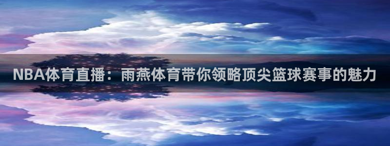 NBA体育直播：雨燕体育带你领略顶尖篮球赛事的魅力